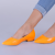 Pantofi dama Londa portocalii, 3 - Kalapod.net